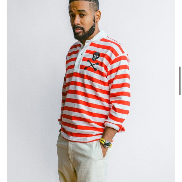 Rowing Blazers The Original Rugby Shirt Small - Picture 5 of 8